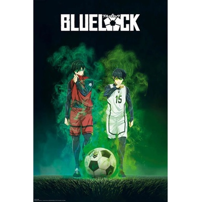Plagát Blue Lock Poster - Isagi vs Rin 61 x 91 cm