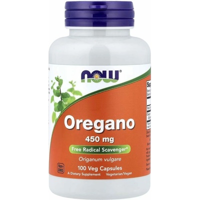 Now Foods Oregano 450 mg 100 kapsúl