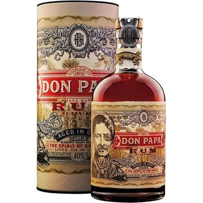 Don Papa 7y 40% 0,7 l (tuba) – Zboží Dáma