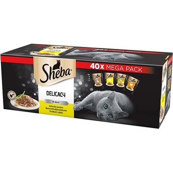 Sheba Adult drůbeží výběr v želé 40 x 85 g