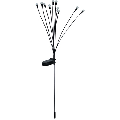 LV3659 - 10 x LED соларна градинска лампа със сензор за светлина, монтаж на шип, 73 см (LV3659)