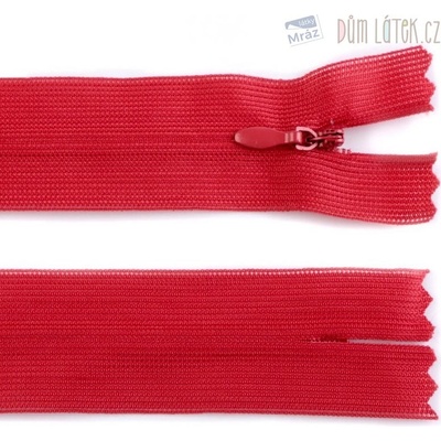 Zips skrytý nedeliteľný, dĺžka 18 cm