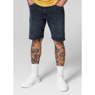 Pitbull West Coast pánské jeansové šortky HIGHLANDER dark wash