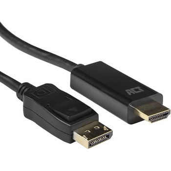 ACT DisplayPort > HDMI - 1.8m (AK3990)