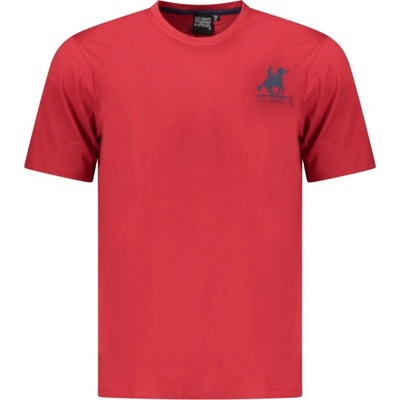 U. s. grand polo Мъжка тениска с къс ръкав us grand polo, Размер s, Цвят Червено (au02647_ro8rosso)