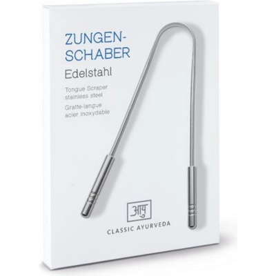 Classic Ayurveda Стъргалка за език от неръждаема стомана - 1 бр
