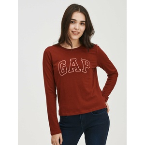 GAP Тениска easy с лого GAP GAP | Cherven | ЖЕНИ | XS