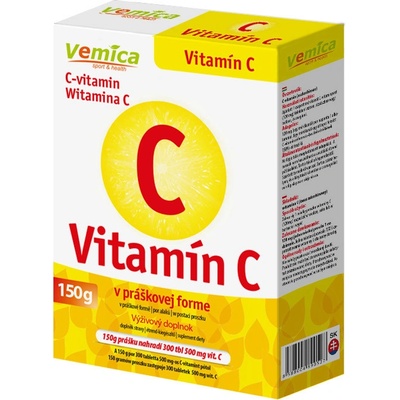 Vemica Vitamín C prášok 150 g