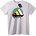 NOONEBRAND Тениска Геометрично Капещо Изкуство - 7XL, White