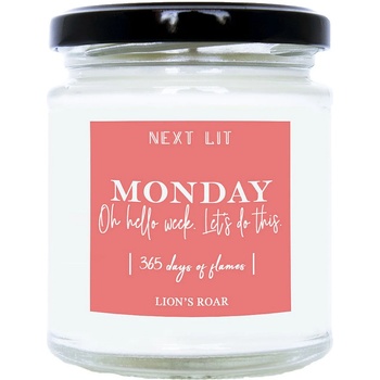 Image 1 of With Scent of Books Ароматна свещ Next Lit 365 Days of Flames - Monday (NL039)