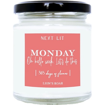 With Scent of Books Ароматна свещ Next Lit 365 Days of Flames - Monday (NL039)