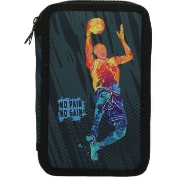 Eurocom Несесер Street Hoop, 2 ципа, празен, 21x13x5 cm (25594-А-HOOP)