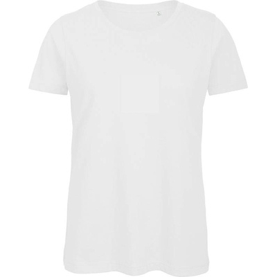 B&C Inspire T /women Dámske tričko Medium Fit z bio bavlny biela
