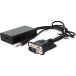Roline Преходник Roline 12.99. 3117, от VGA(м) + 3.5 jack към HDMI(ж), черен (12.99.3117)