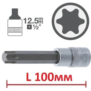 Bgs technic; ks tools; jbm Torx l100мм на вложка 1/2"