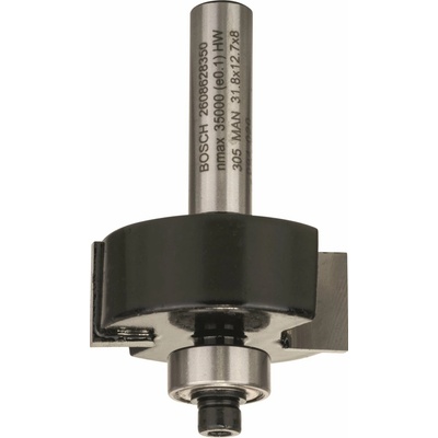 Falcovací fréza 8 mm, B 9,5 mm, D 31,8 mm, L 12,5 mm, G 54 mm BOSCH 2608628350