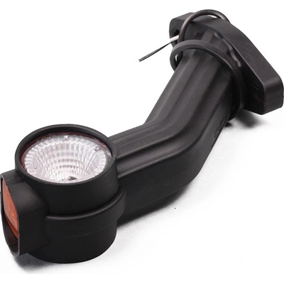 poziční LED světlo 12/24V, tykadlo červenobílé, levé