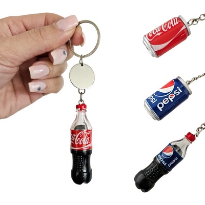 Přívěsek na klíče Pepsi Coca Cola
