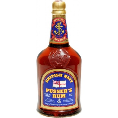 Pusser's British Navy 40% 0,7 l (čistá fľaša)