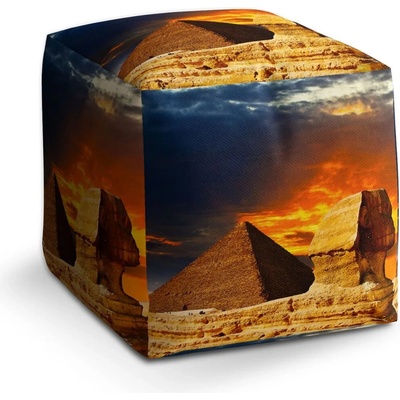 Sablio Taburet Pyramidy: 40x40x40 cm