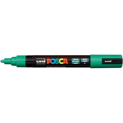 uni Декоративен маркер, 1, 8-2, 5 мм, UNI "Posca PC-5M", зелен 286567000 (286567000)