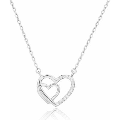 JAN KOS JEWELLERY stříbrný náhrdelník klasický MHT-7884/SW42-45 (Ag 925/1000, 1,96 g)