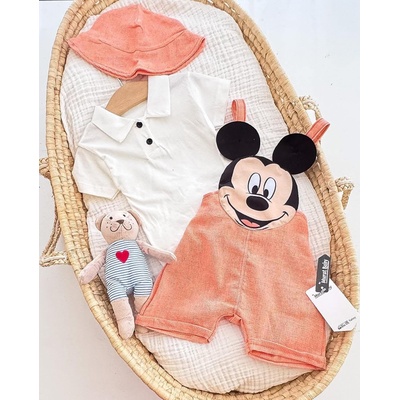 Myrat Baby Детски гащеризон Мики- праскова