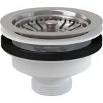 Alca - Изход за мивка 6/4", решетка от неръждаема стомана A37 (A37)