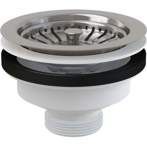 Alca - Изход за мивка 6/4", решетка от неръждаема стомана A37 (A37)