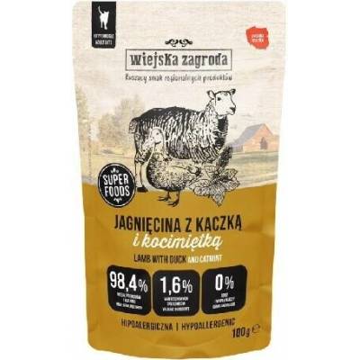 Wiejska Zagroda Jehněčí s kachnou a šantou kočičí 100 g