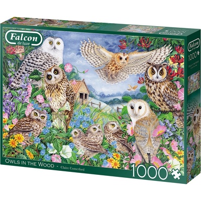 FALCON JUMBO Sovy v lese 1000 dielov