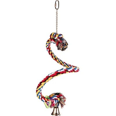 TRIXIE Spiral Rope Perch - Спираловидно въже - пружина за папагали 50 см