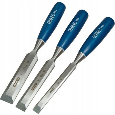 STANLEY 0-16-128 3dílná sada dlát 5002 (12, 18, 25mm)