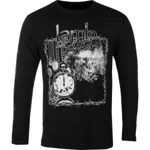 ROCK OFF мъжка тениска с дълъг ръкав Lamb Of God - Barbed Wire - ROCK OFF - LAMBLST12MB