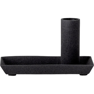 Bloomingville Свещник за класическа свещ Joha черен (82050129)