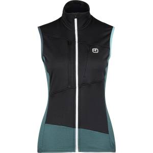 Ortovox Дамски вълнен елек Ortovox Women's Fleece Grid Vest Fleece vest - Dark Arctic Grey (132-1171-0112)