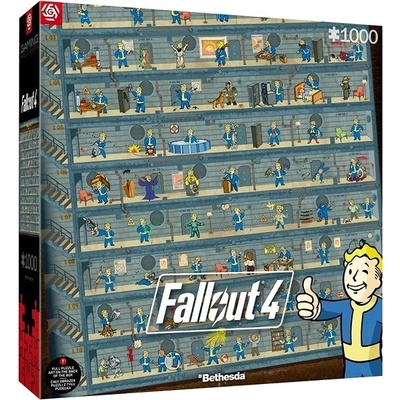 Fallout 4 Perk Posters 1000 dielov