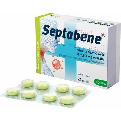 Septabene citr.a bez.květ 24pas.3 mg/1 mg