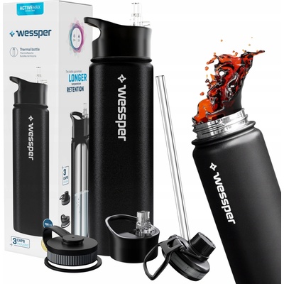 Wessper termoska 700 ml černá