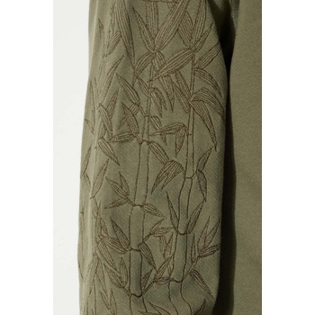 Maharishi Памучен суичър Maharishi Dragon Bamboo Hooded Sweat (5075.OLIVE)