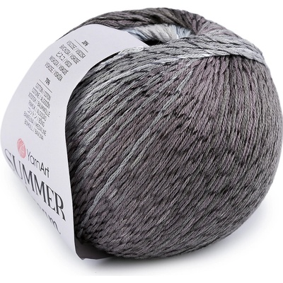 Prima-obchod Pletací příze Summer Dream 100 g, barva 8 (4316) šedá