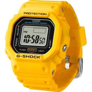Casio Мъжки Часовник Casio G-SHOCK DWN-5600-9ER The Origin с Полимерен Корпус и Каишка, LED Подсветка и Водоустойчивост 200 м Часовници