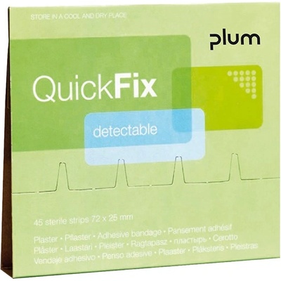 Plum Превръзка за рани PLUM QuicFix metallic 45 броя 5513 (5513)
