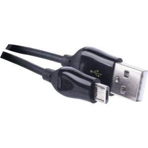 EMOS USB кабел 2.0 A/M - micro B/M 1 м, черен, Quick Charge 70361 (2335070420)