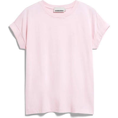 Armedangels Дамска тениска ARMEDANGELS Women's Idaa Logo T-shirt - Pink Mist - размер XS (116-6799-4311)
