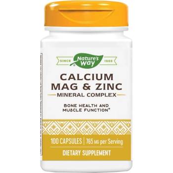 Image 1 of Nature's Way Calcium, Mag & Zinc [100 капсули]