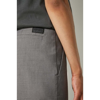 Kenzo Вълнен панталон Kenzo Cool Wool Wide Pants (FE62PA0949RB.97)