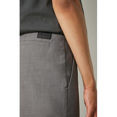 Kenzo Вълнен панталон Kenzo Cool Wool Wide Pants (FE62PA0949RB.97)