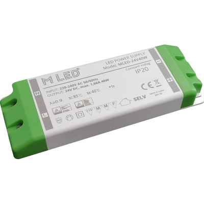 MLED, 200W Nábytkový napájecí zdroj, MLED-24V200W, 24V, 8,3A, IP20