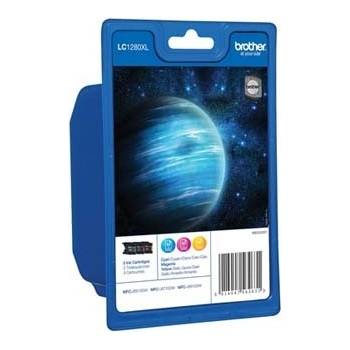 Brother LC-1280XLRBWBP оригинален комплект касети (LC1280XLRBWBP)